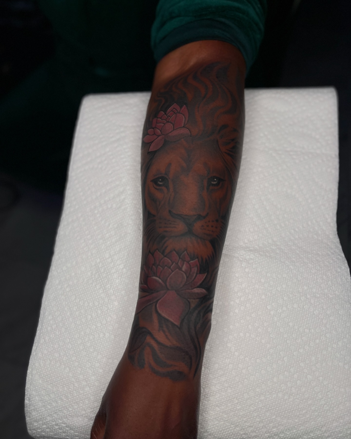 Tattoo by @inkstar — realism, dotwork