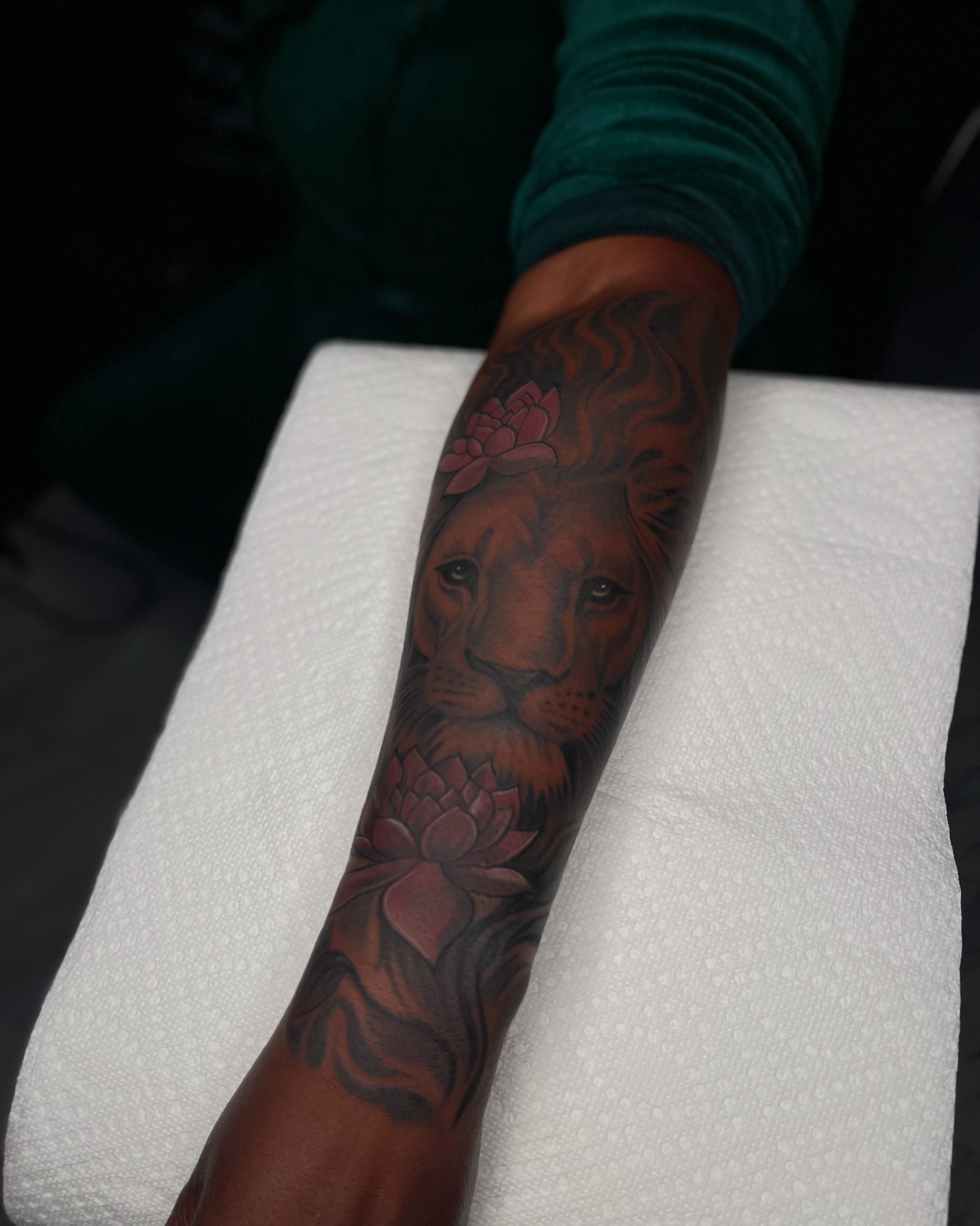 Tattoo by @inkstar — realism, dotwork
