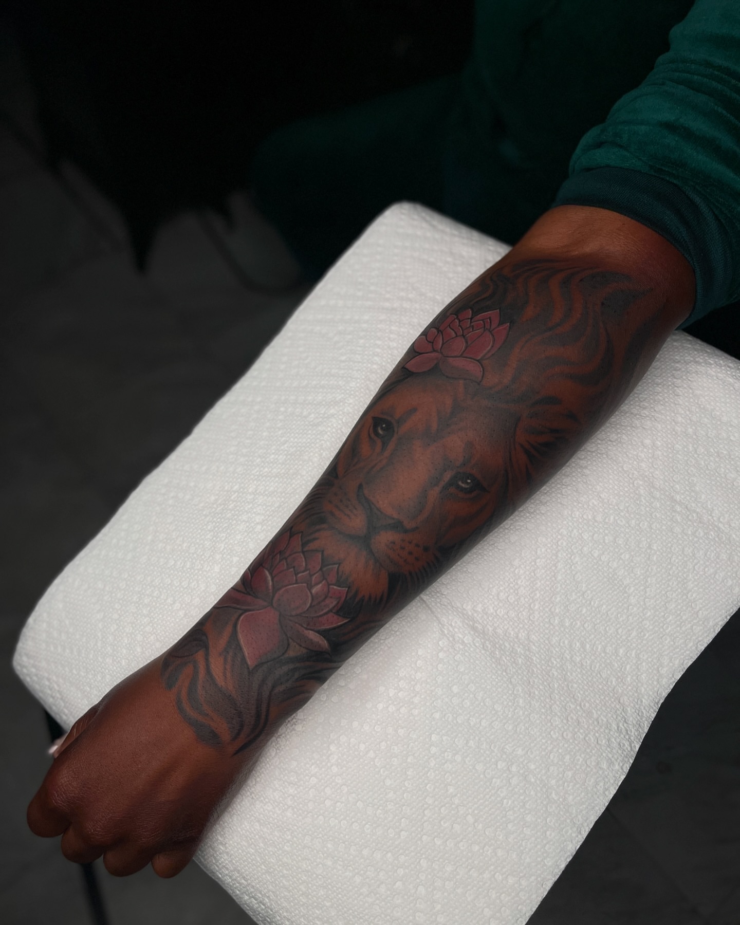 Tattoo by @inkstar — realism, dotwork