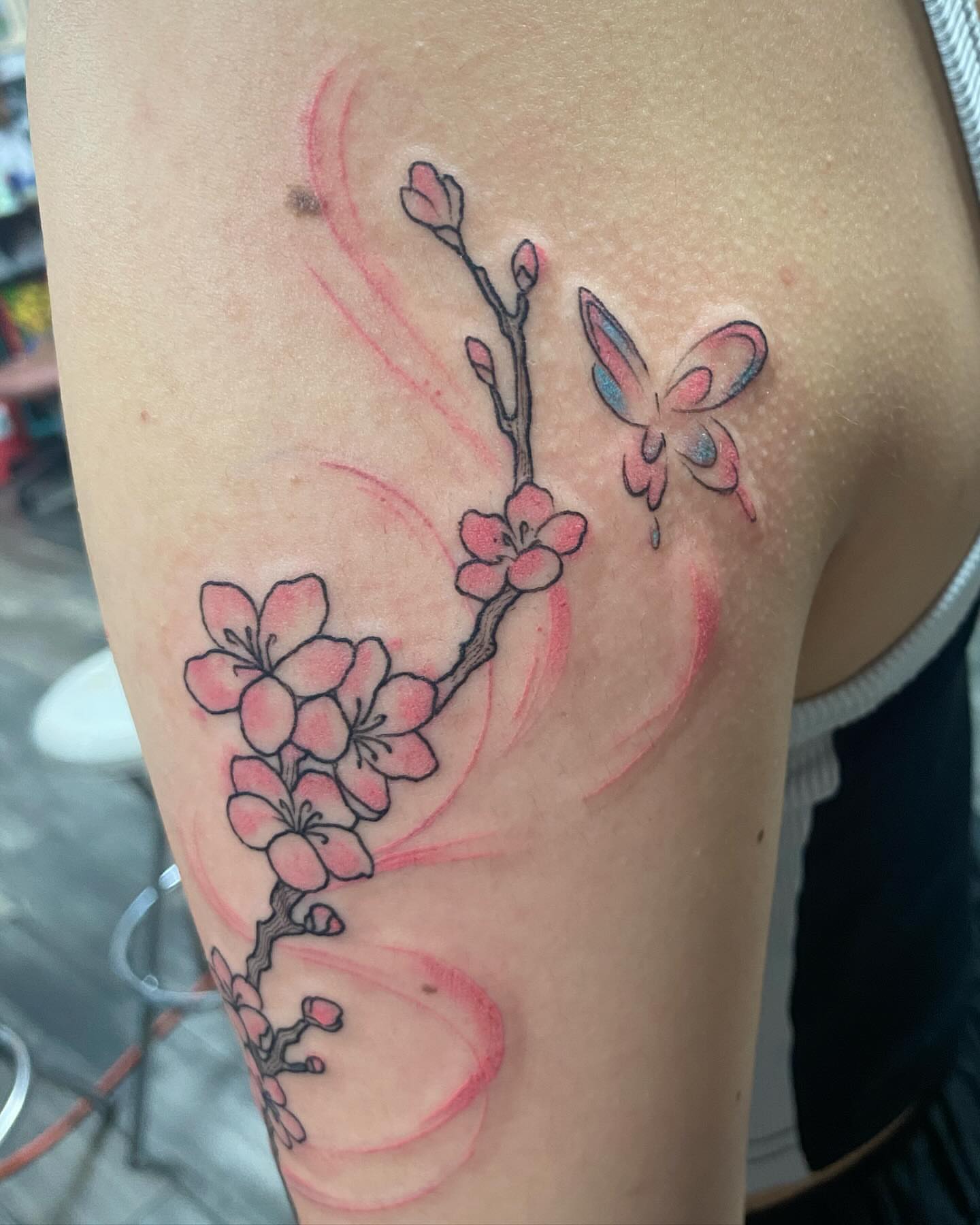 Tattoo by @heidihoodtattoos — new_school, watercolor