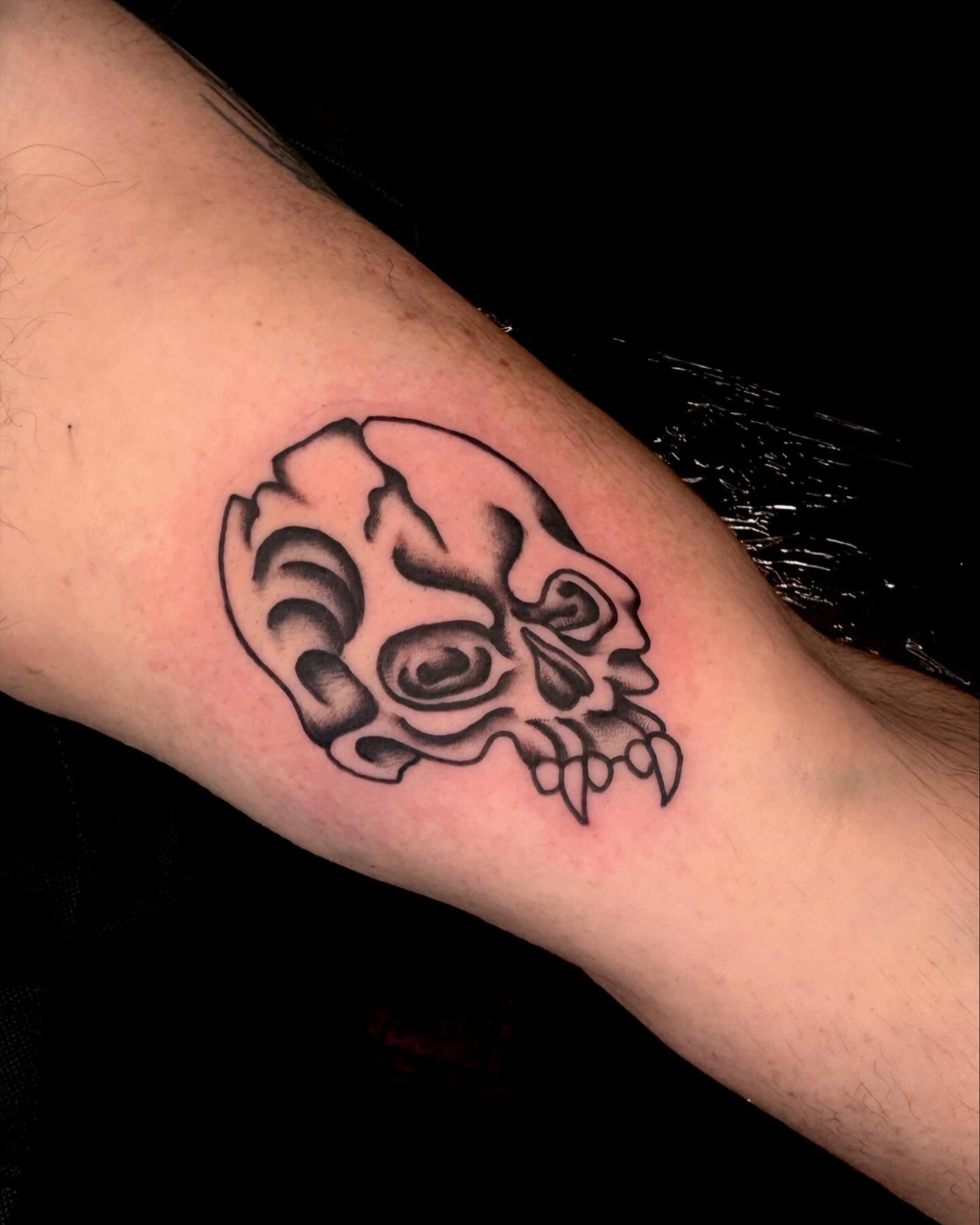 Tattoo by @megnefcytattoo — black_and_grey