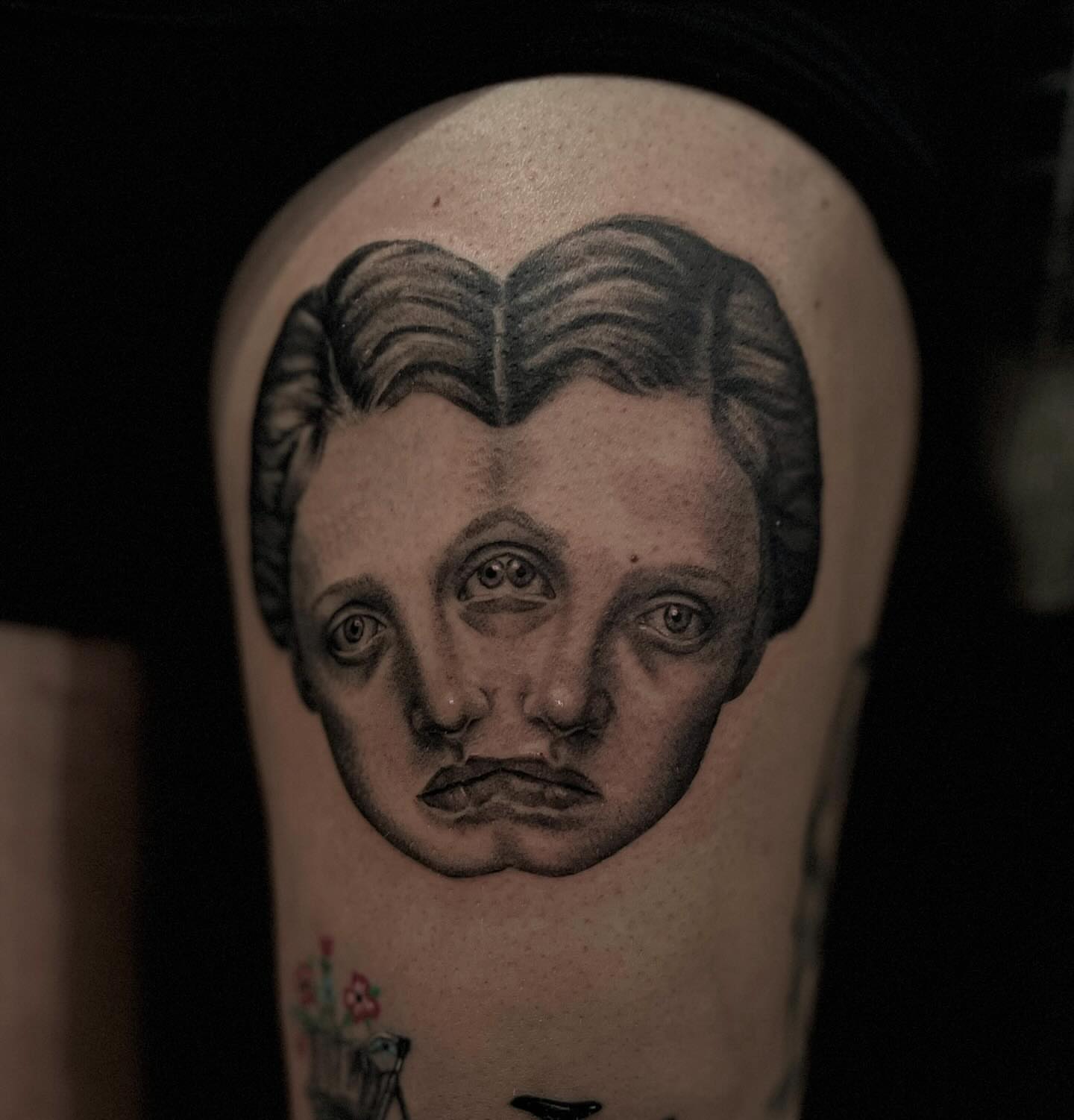 Tattoo by @leeranco_tattoos — realism, black_and_grey
