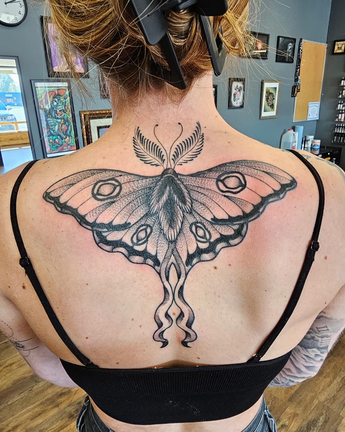 Tattoo by @blovetattoo — dotwork