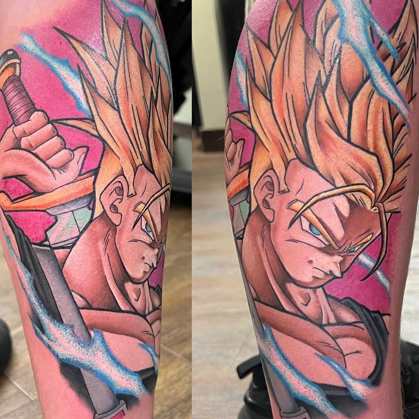 Tattoo by @bmtat2 — anime