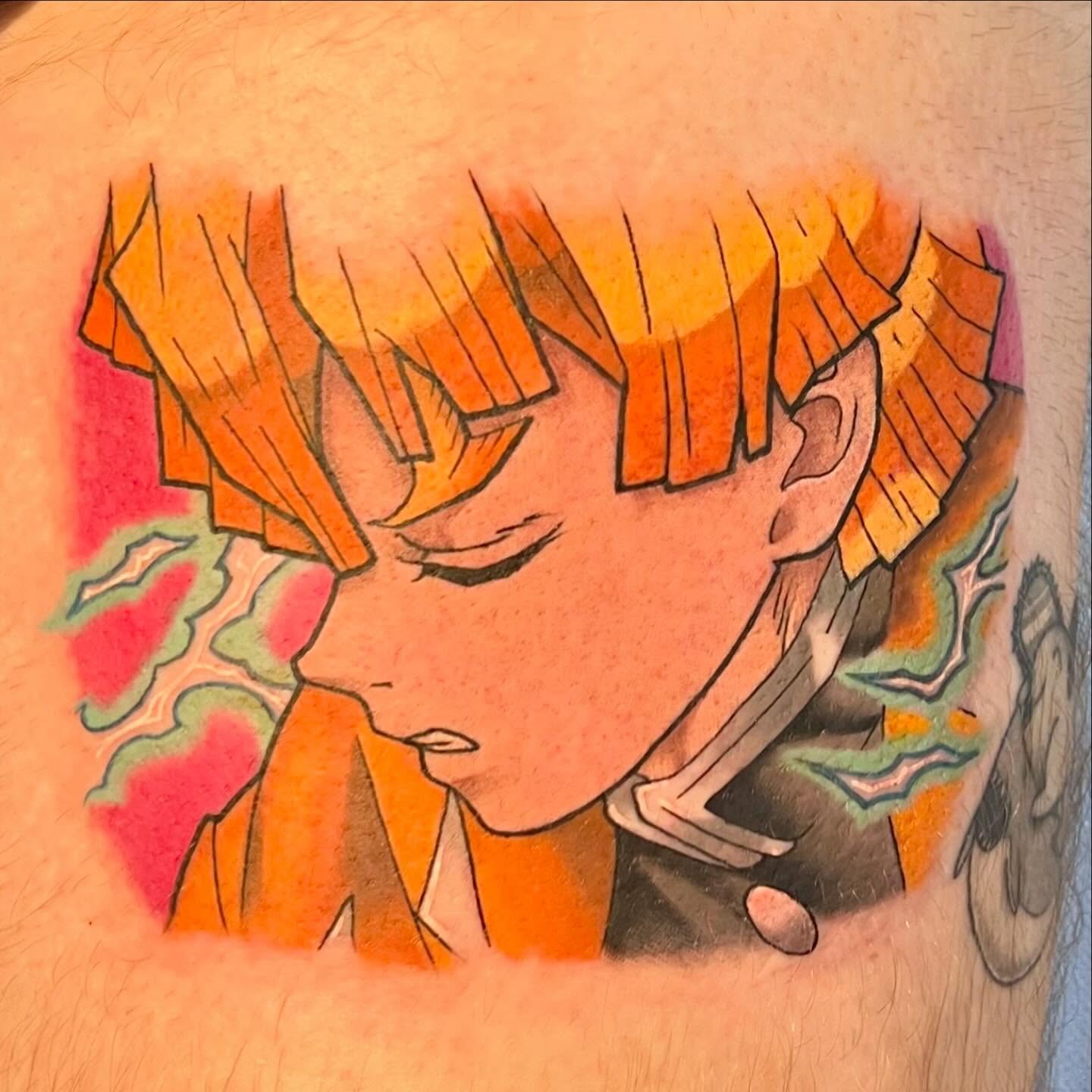 Tattoo by @bmtat2 — anime