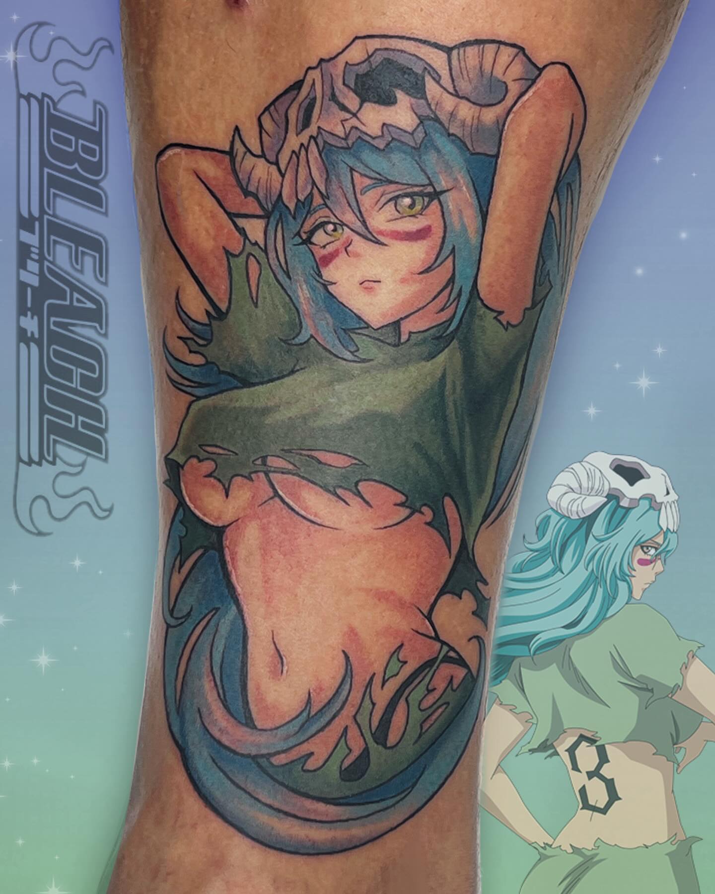 Tattoo by @sugar.sins.tattoo — anime