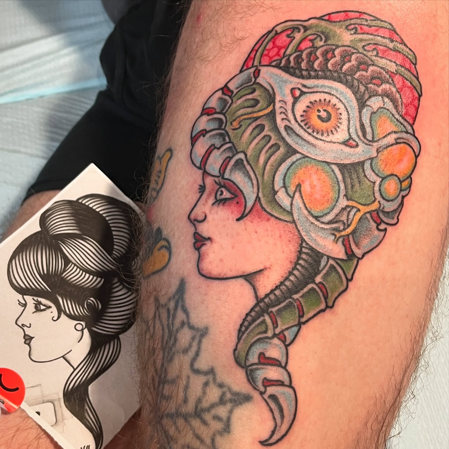 Tattoo by @zlctattoo — american_traditional, geometric