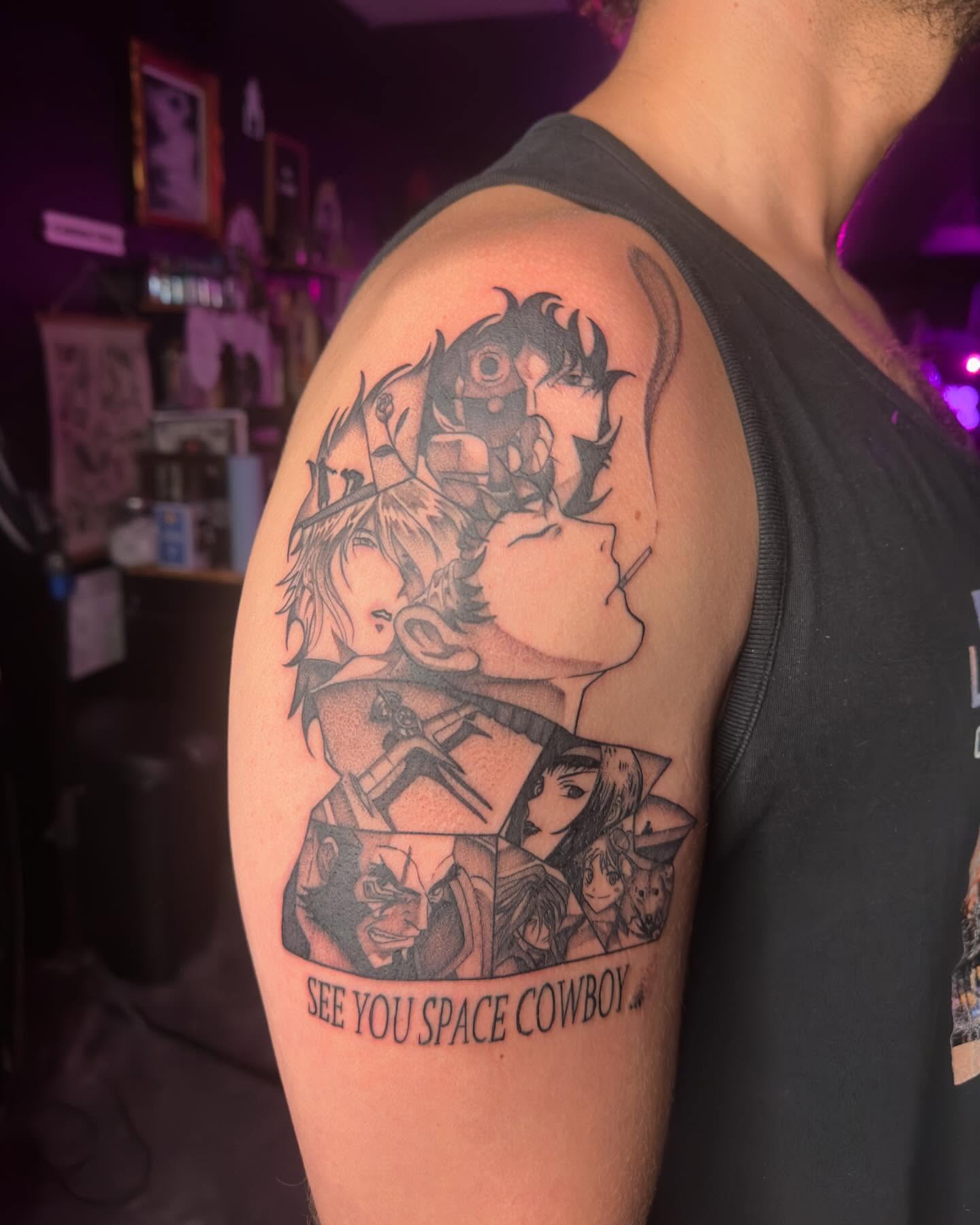 Tattoo by @deaddfred — anime