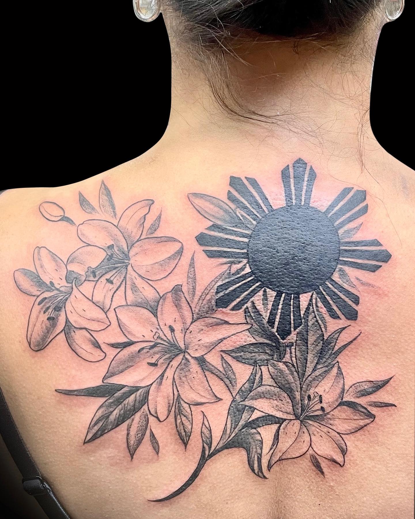 Tattoo by @ratqueentattoo — black_and_grey