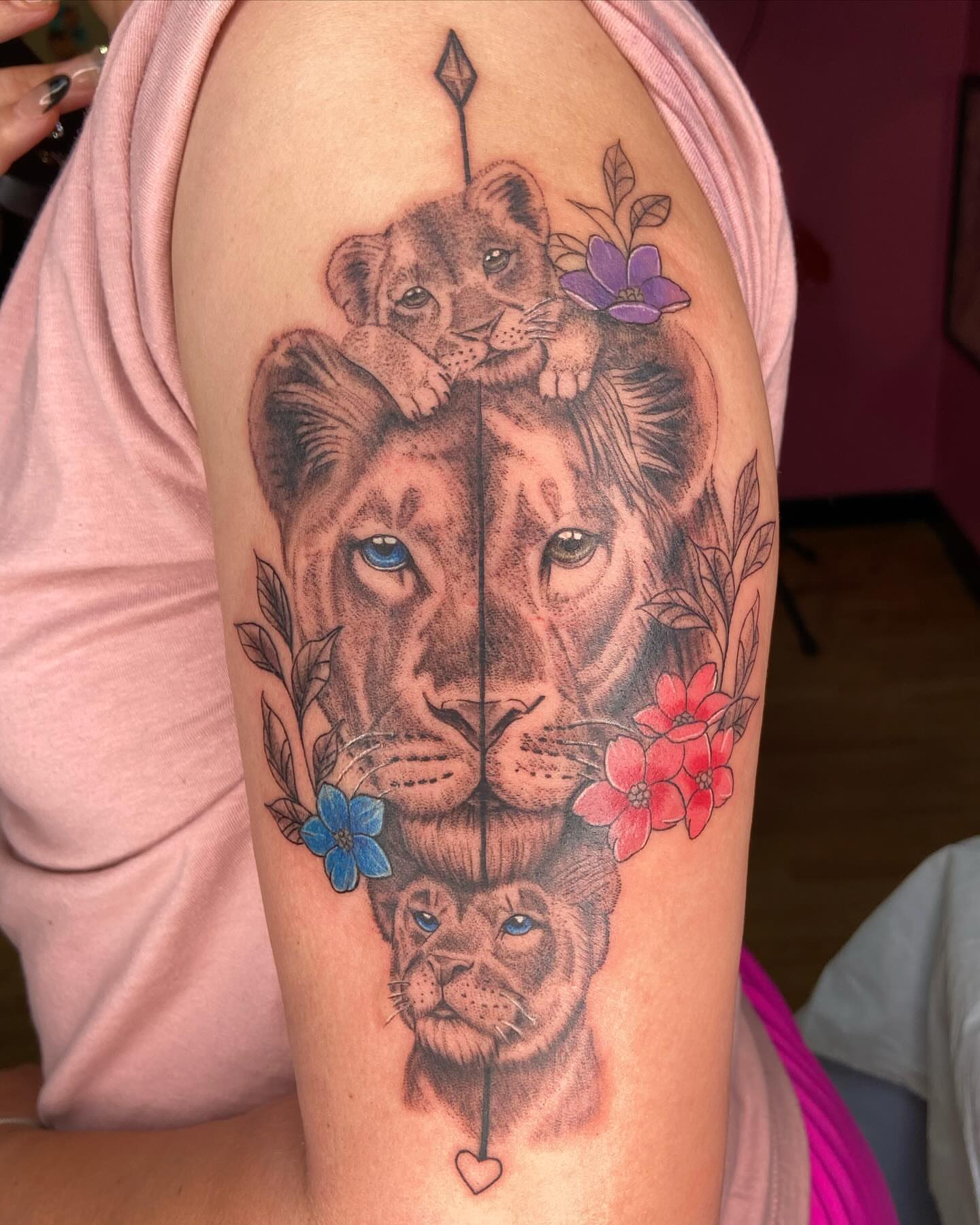 Tattoo by @ridetheneedletattoos — realism, dotwork