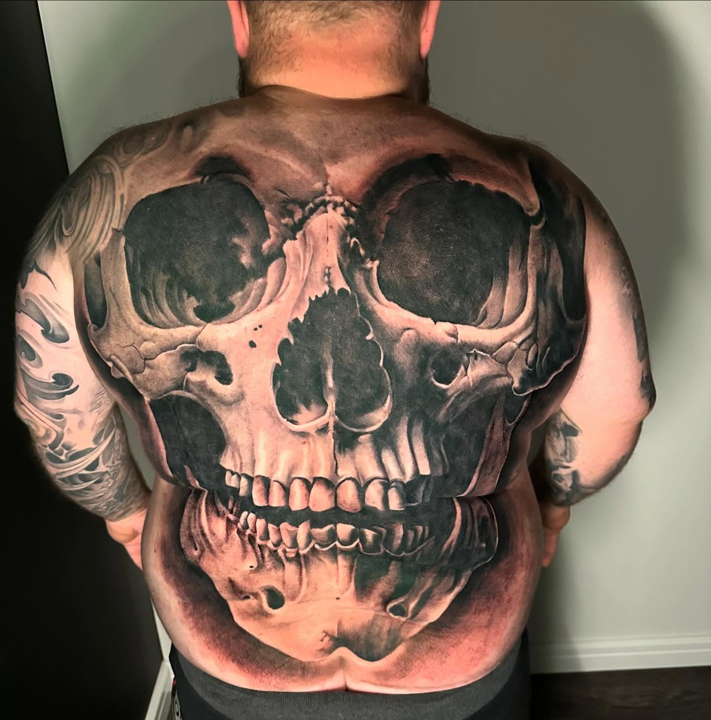 Tattoo by @tazhotzon — realism, dark_realism