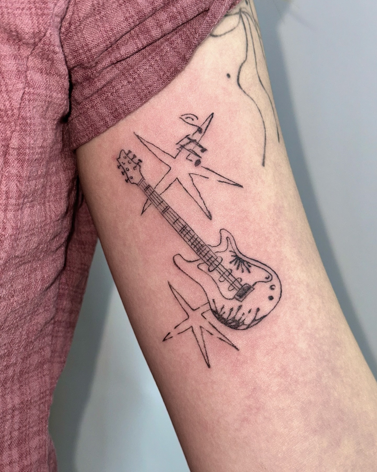 Tattoo by @011poke — geometric