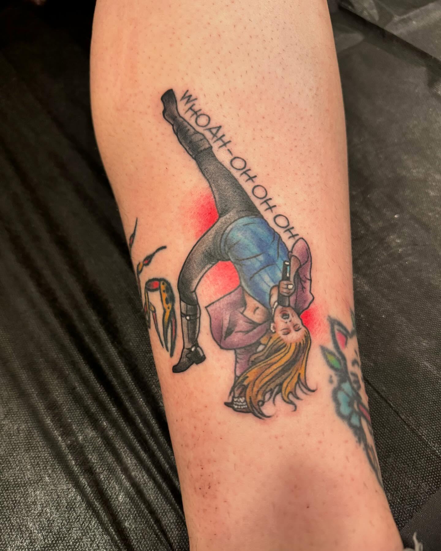Cartoon character new school tattoo on the forearm by Jay Espinoza-AZ Tattooer