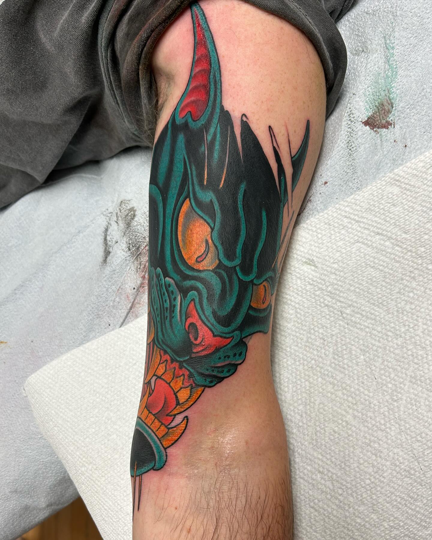 Tattoo by @craiggardyan — american_traditional, dotwork