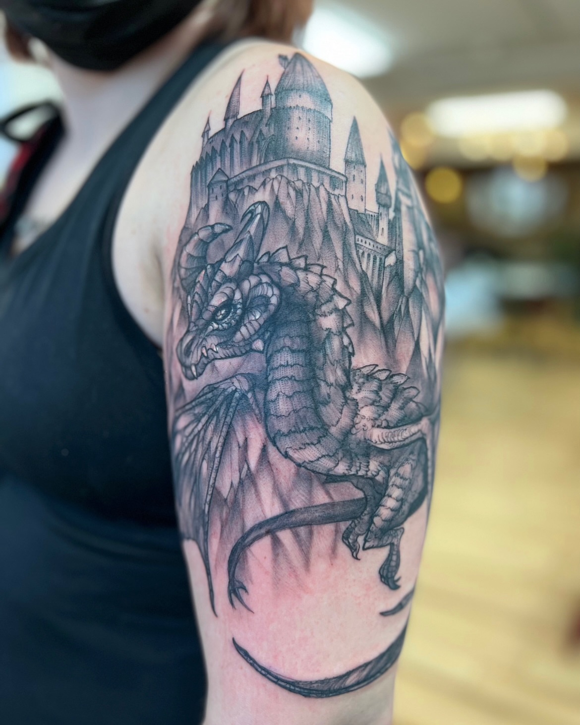 Tattoo by @bambikhan — black_and_grey, realism