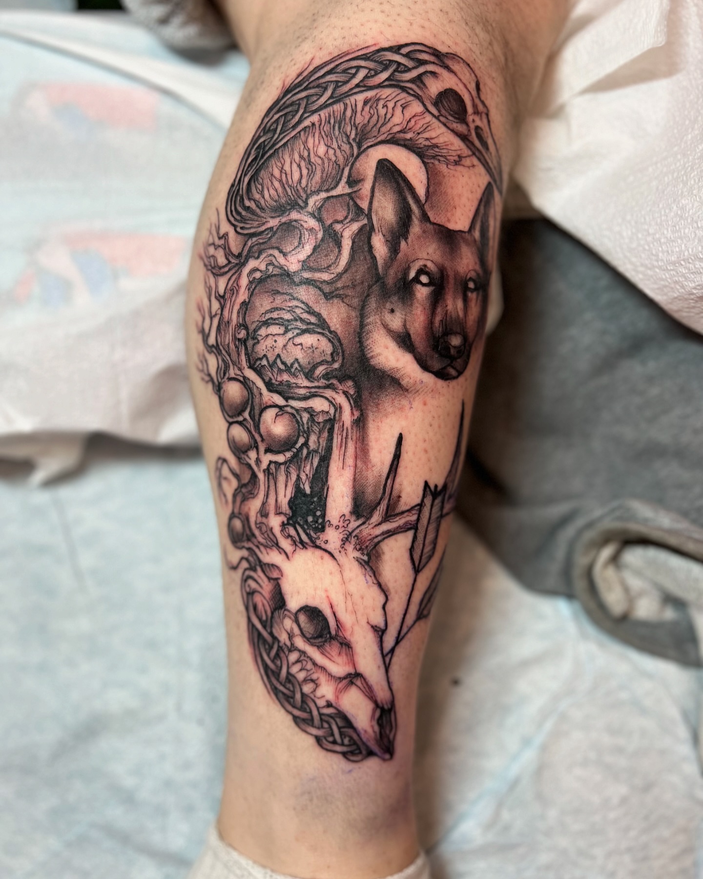 Tattoo by @bambikhan — realism, dark_realism