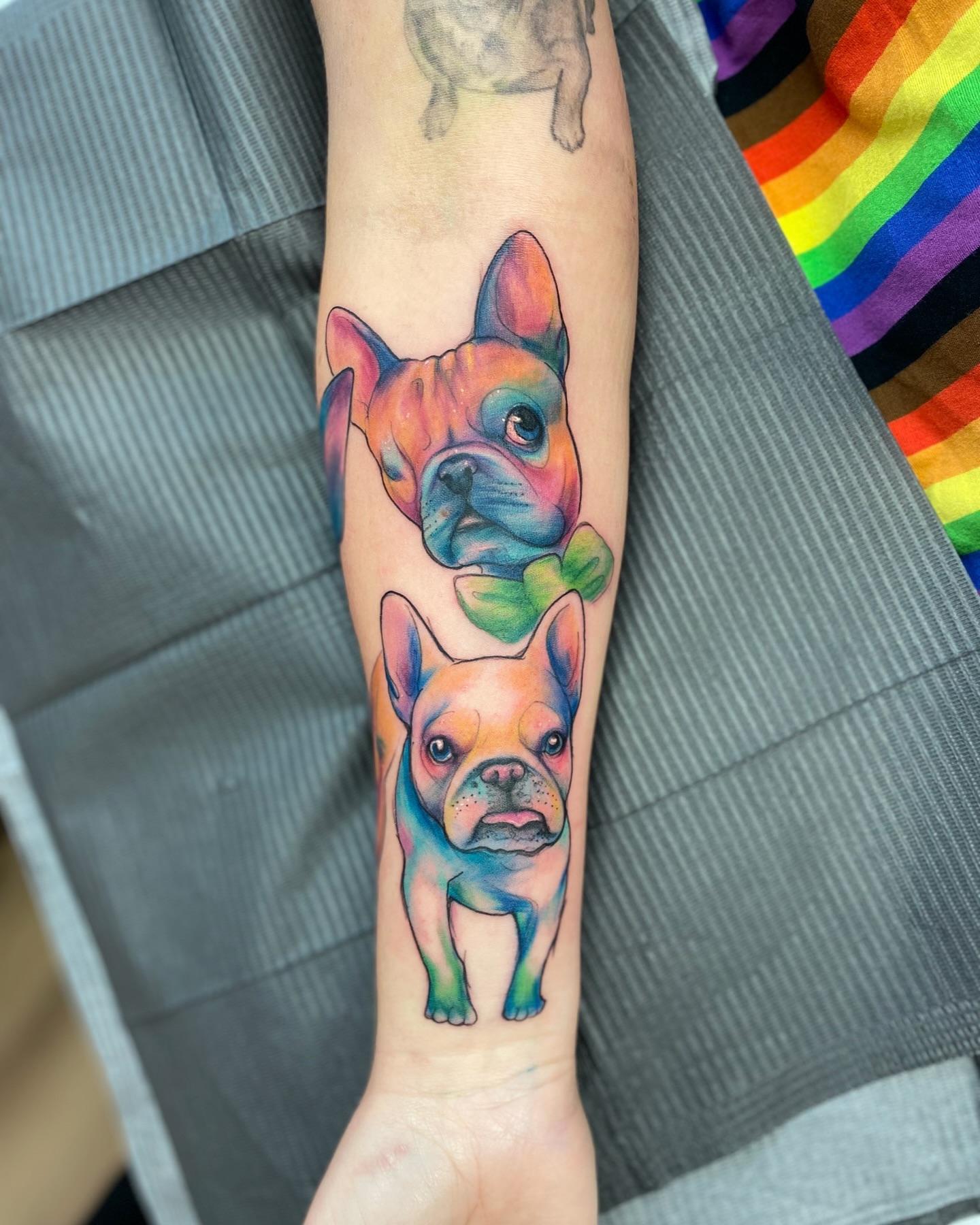 Tattoo by @bambikhan — watercolor