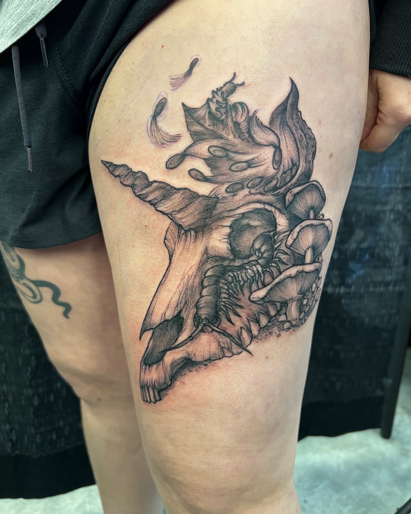 Tattoo by @bambikhan — black_and_grey, realism