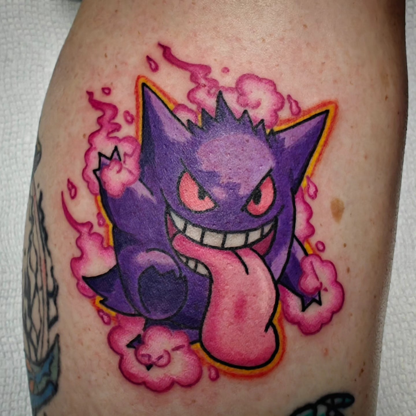 Tattoo by @artoftheblackwolf — new_school