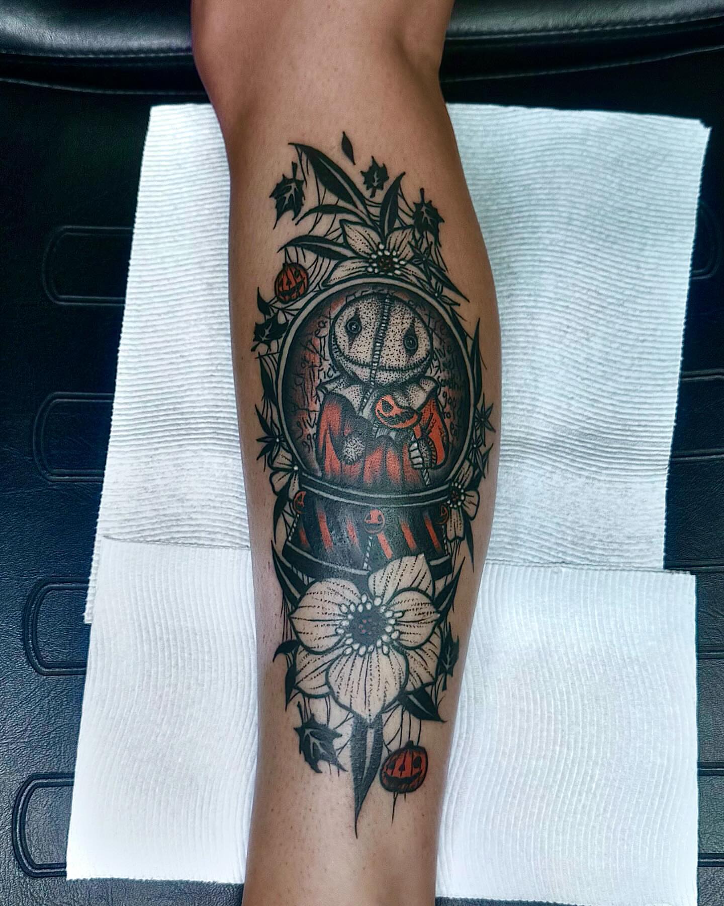 Tattoo by @colby_tattoos — american_traditional, dotwork