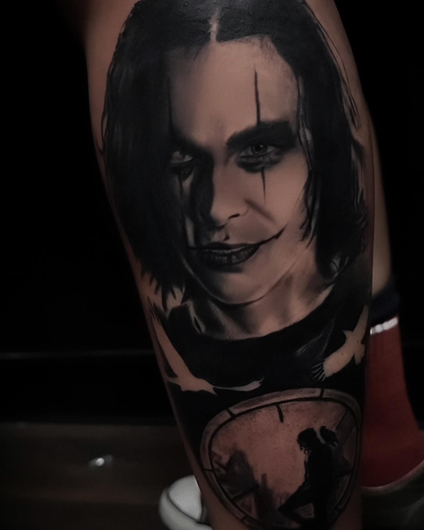 Tattoo by @mannyramirezart — dark_realism