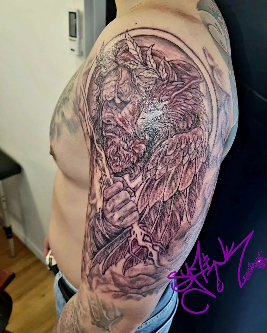 Tattoo by @sy7.tattoos — realism, dark_realism