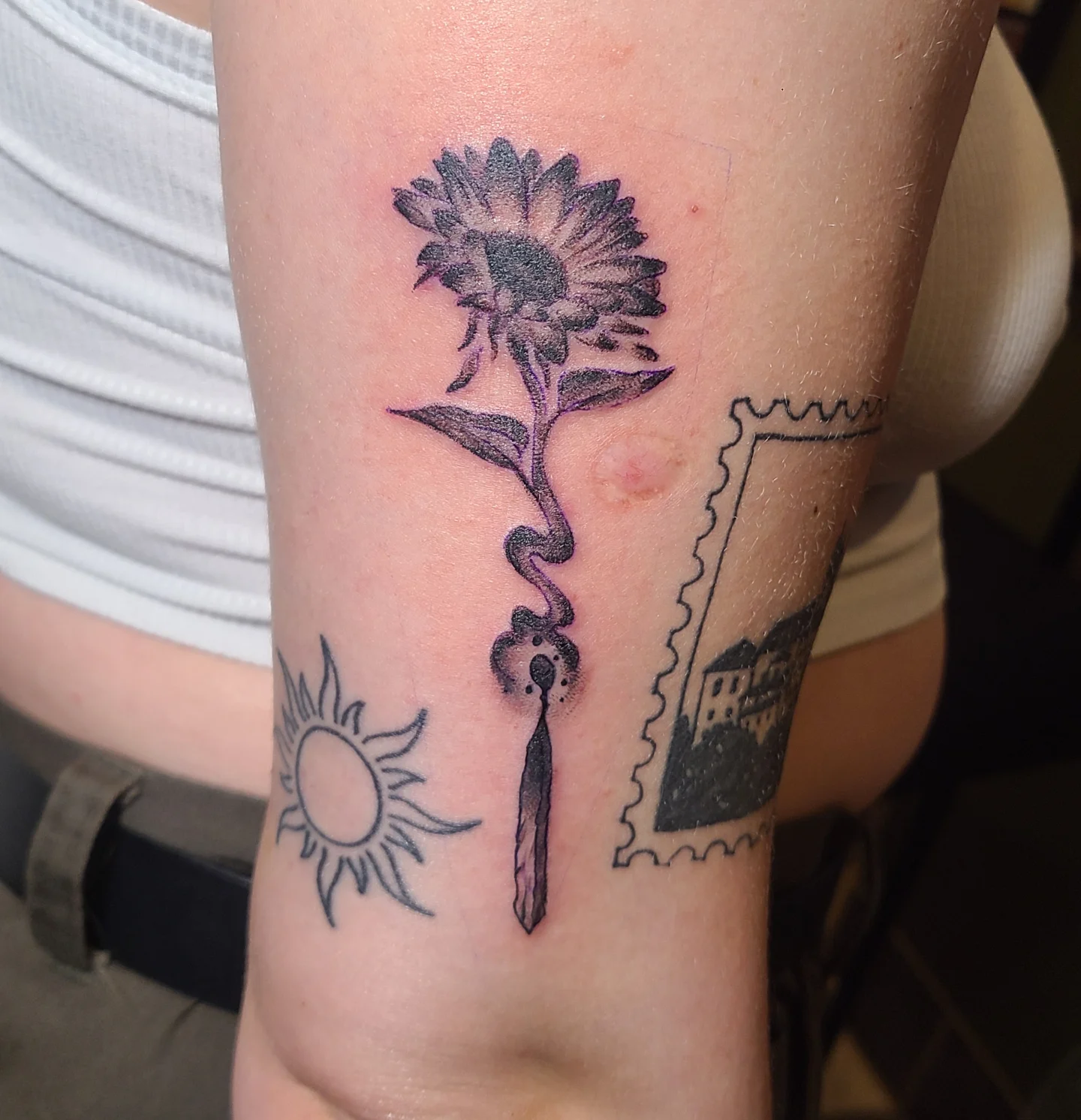 Tattoo by @shmorgue — black_and_grey