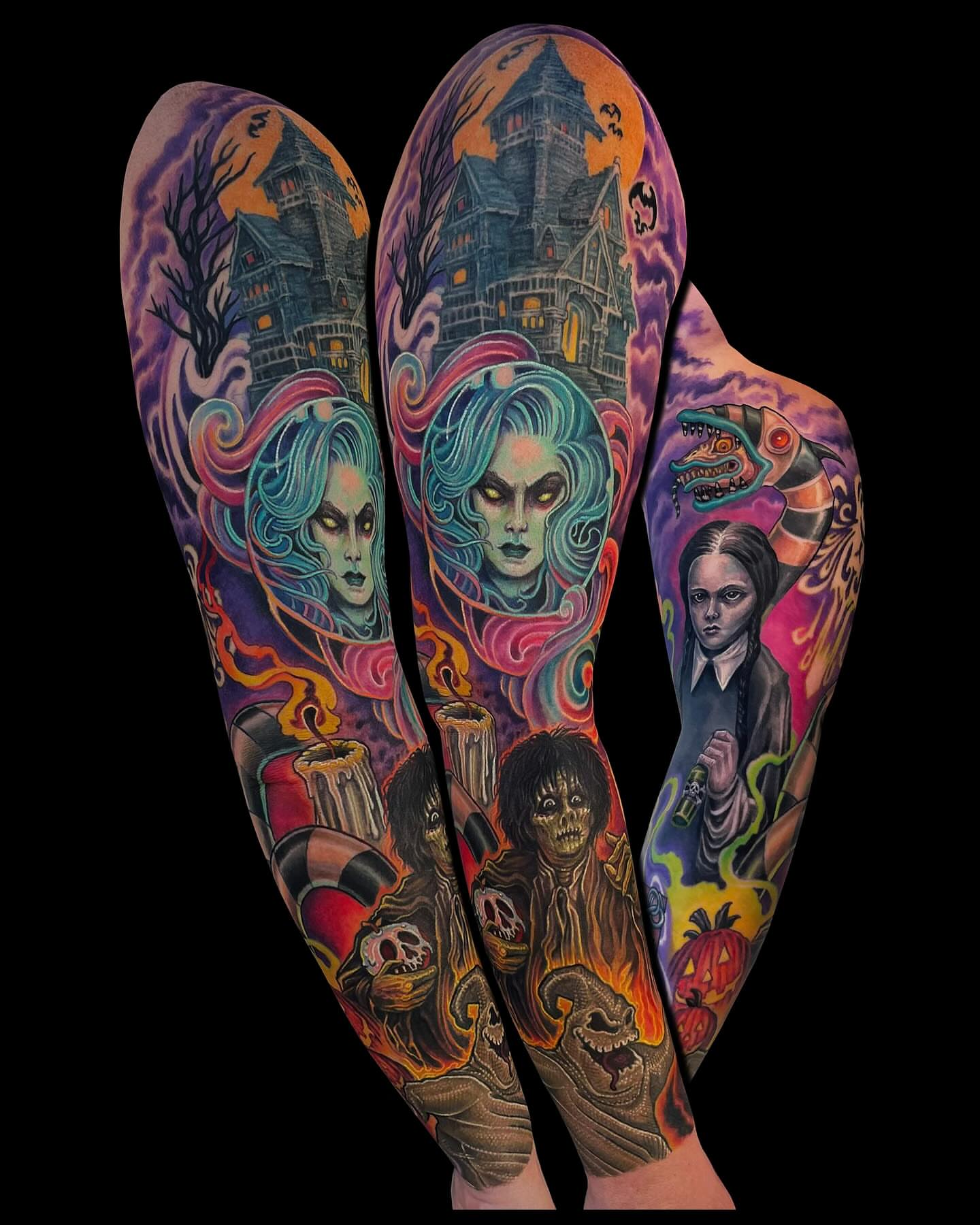 Tattoo by @brettherman — dark_realism, illustrative