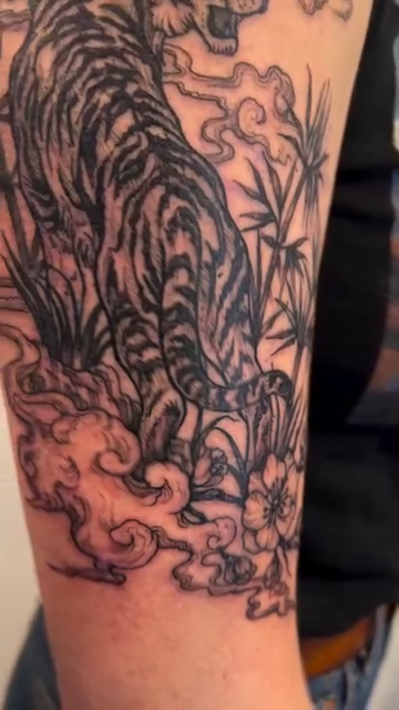 Tattoo by @judeletronik_tattoo — japanese_irezumi, blackwork