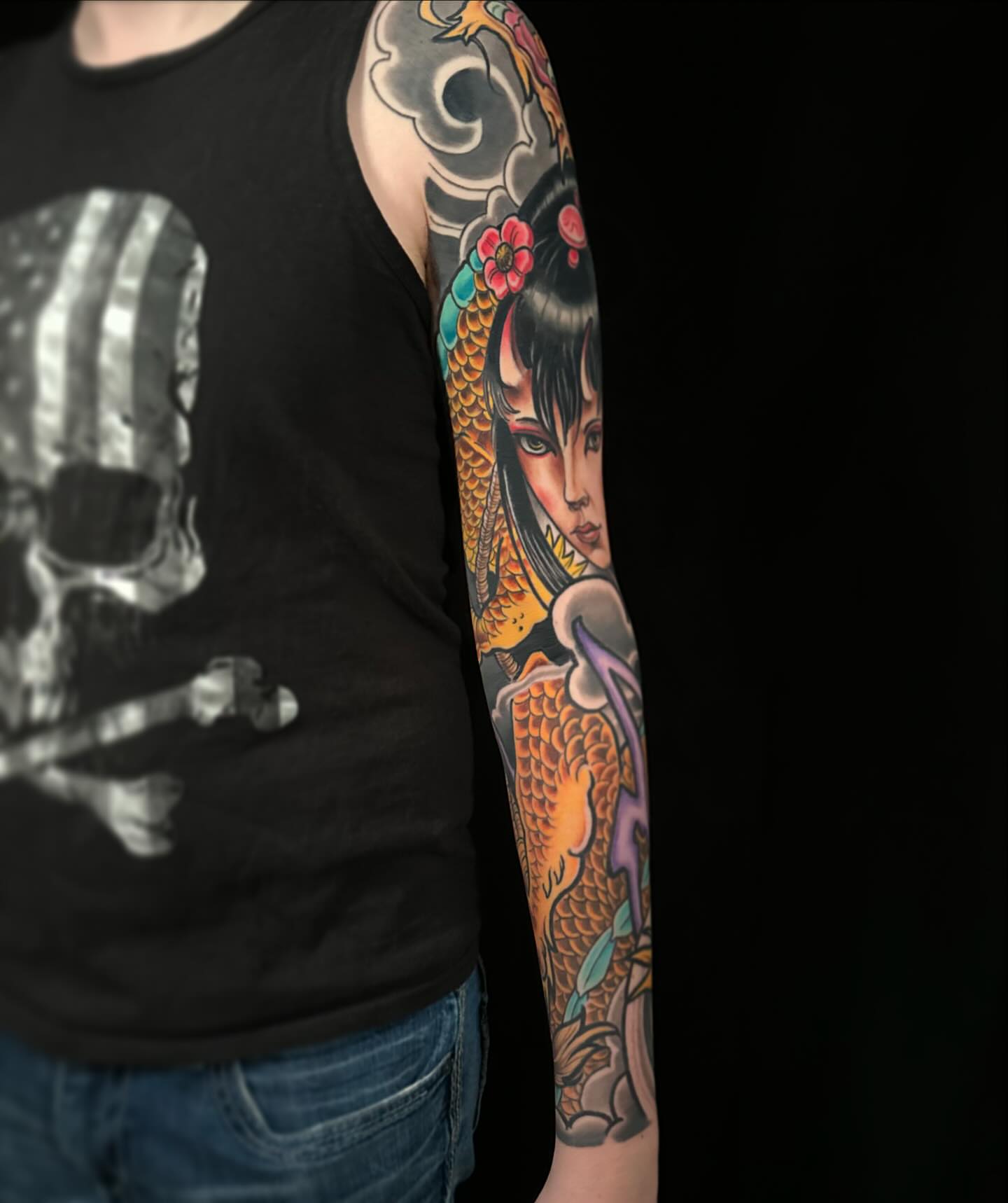 Tattoo by @bigbonedgnome — japanese_irezumi