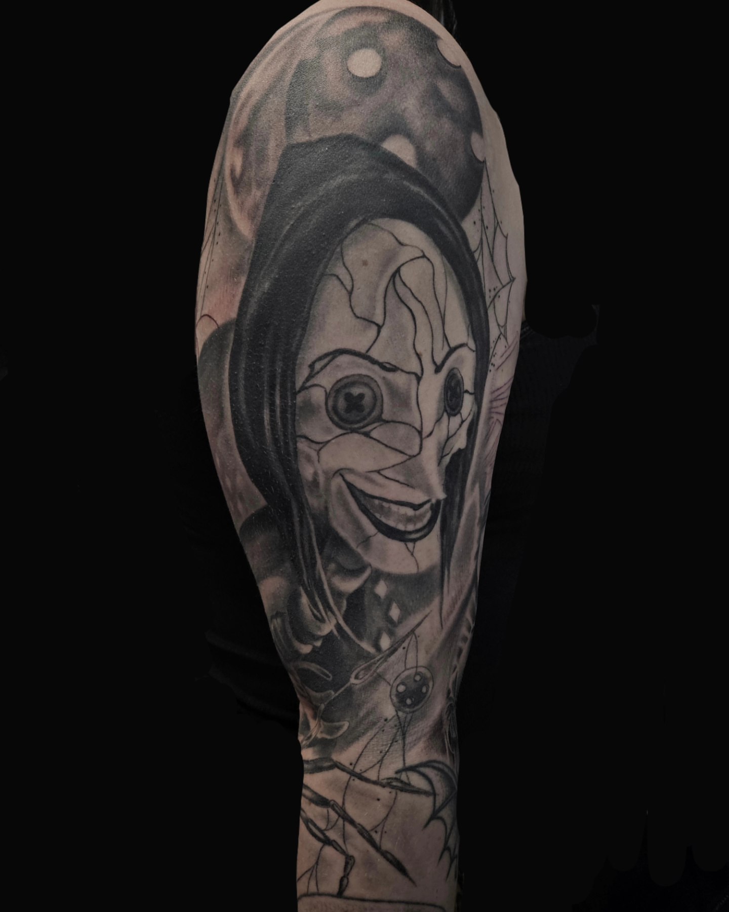 Tattoo by @samanthamcquillanart — black_and_grey, realism