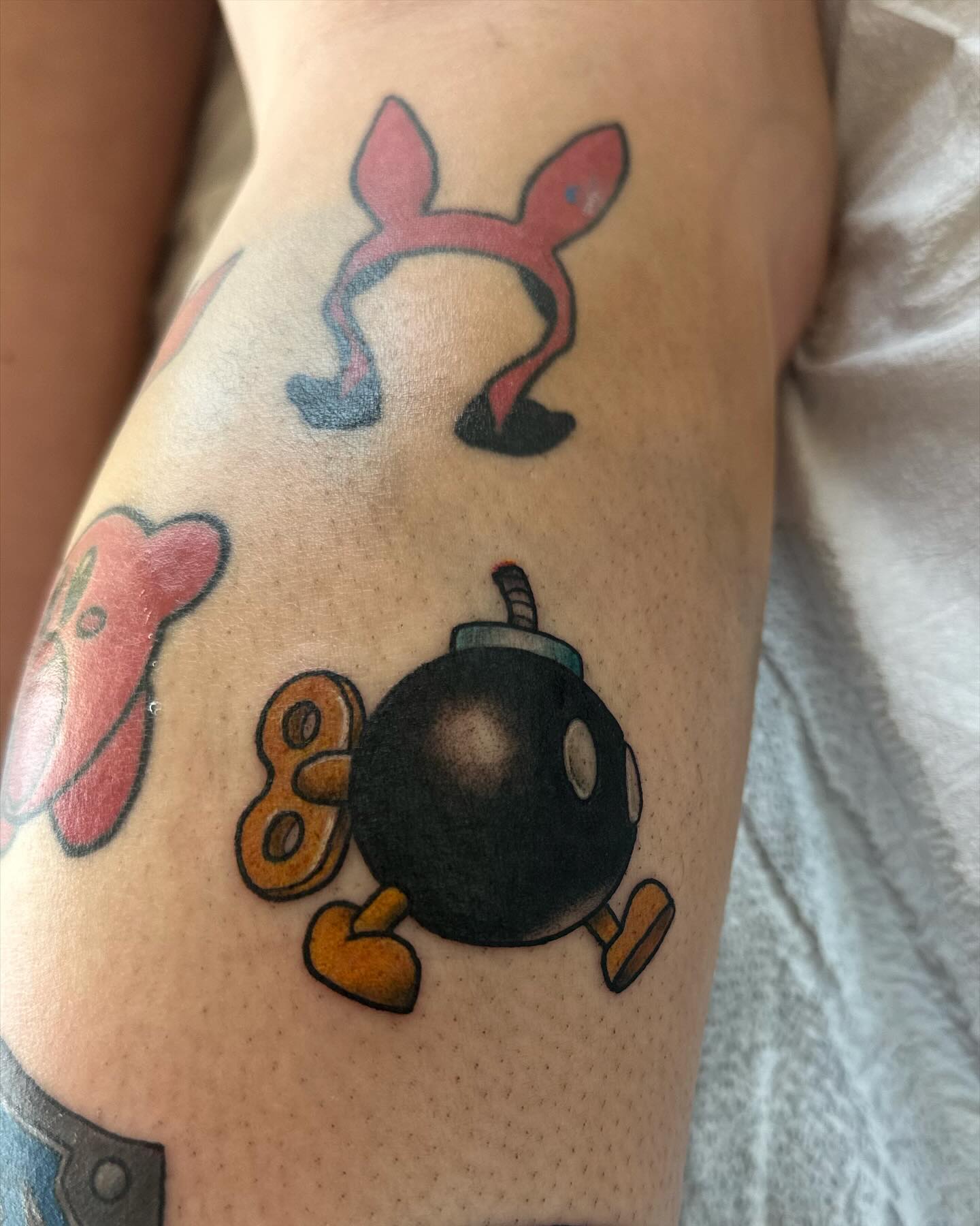 Tattoo by @achybreakytattoos — new_school