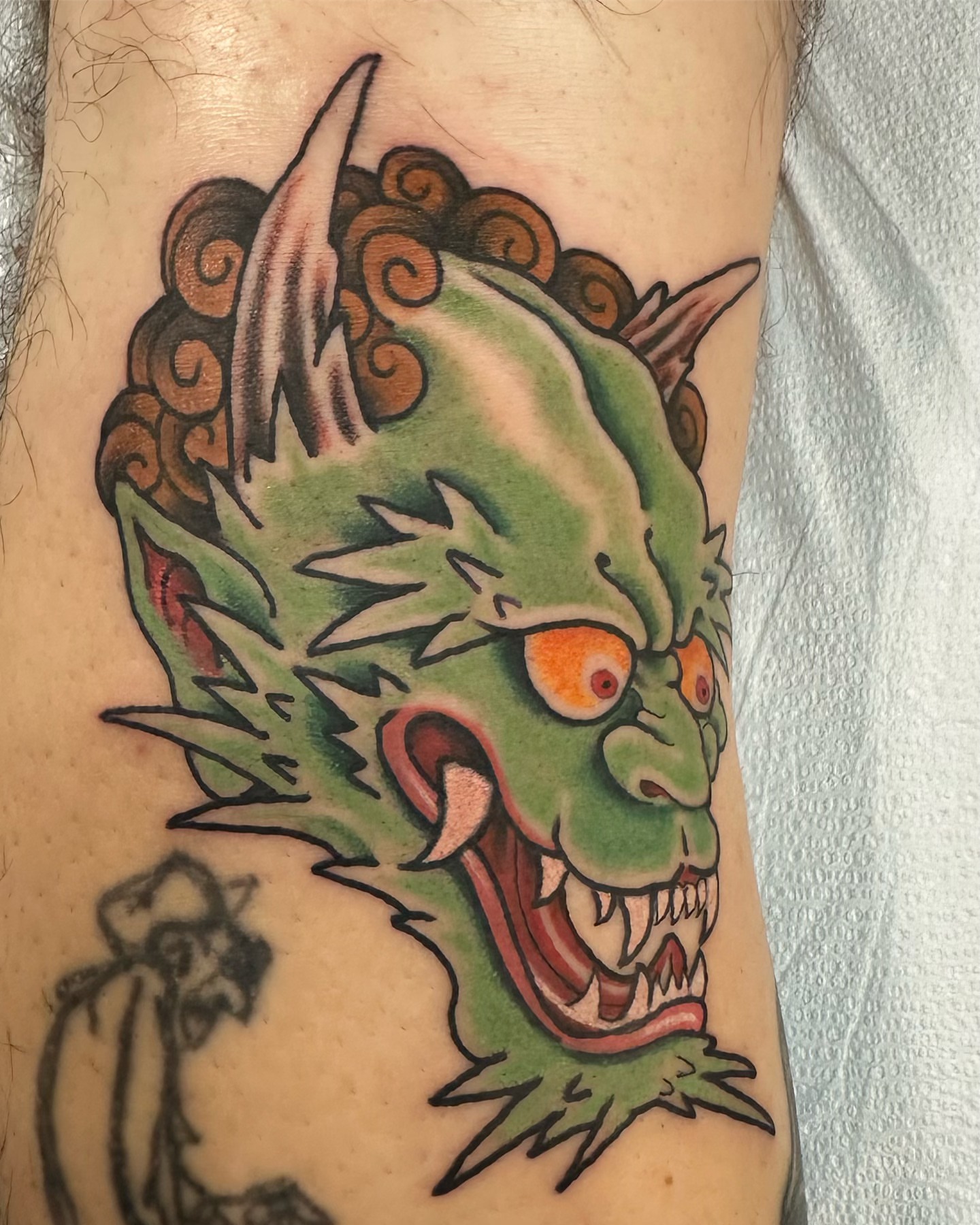 Tattoo by @rollhardy — japanese_irezumi