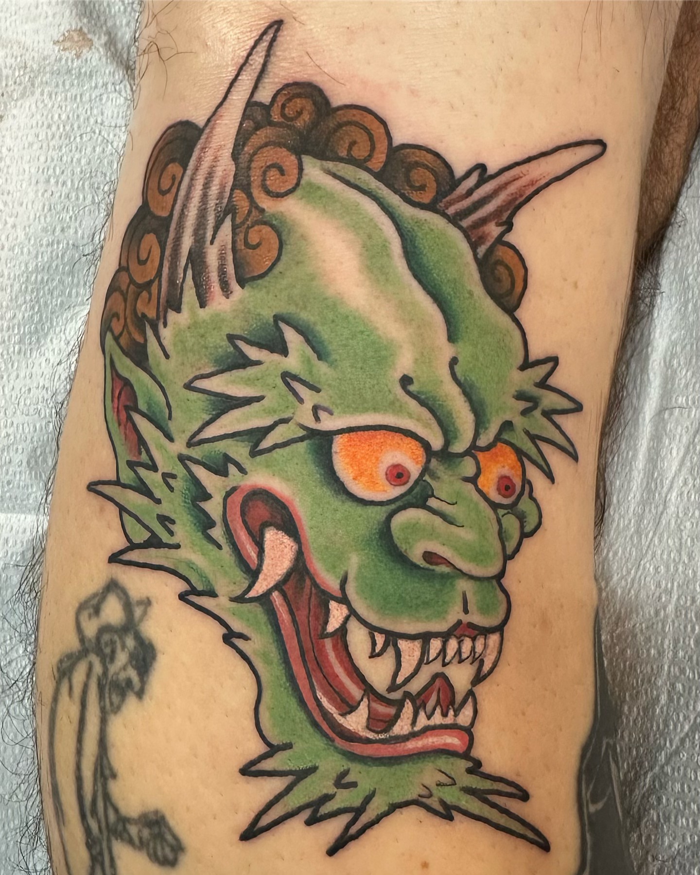 Tattoo by @rollhardy — american_traditional