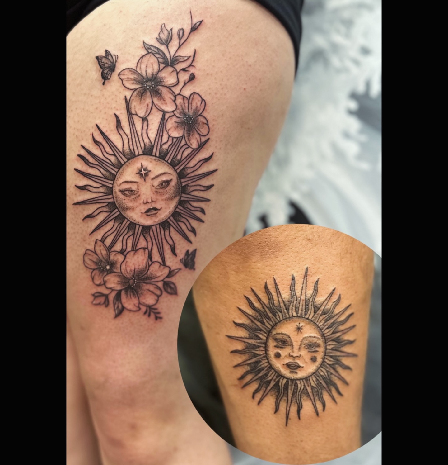 Tattoo by @roxotattoos — black_and_grey