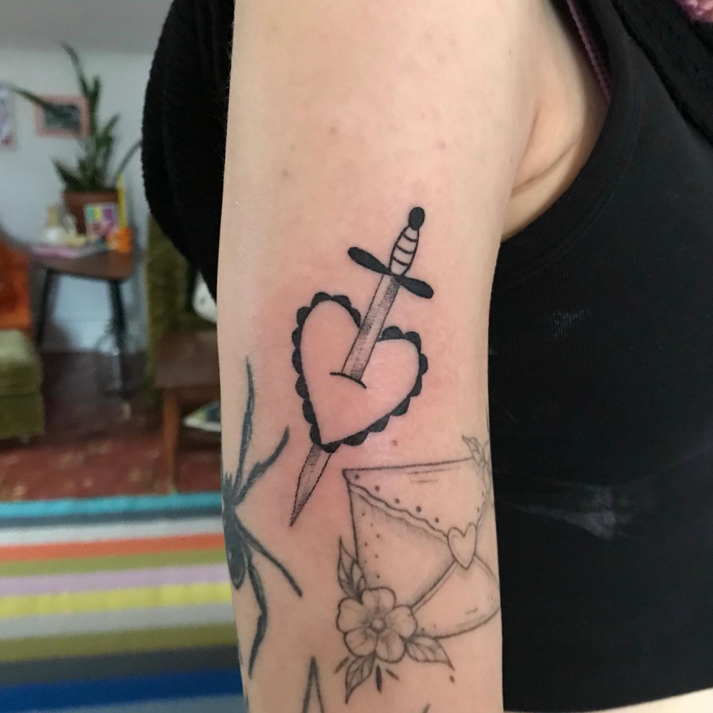 Tattoo by @hocuspokus_ — black_and_grey