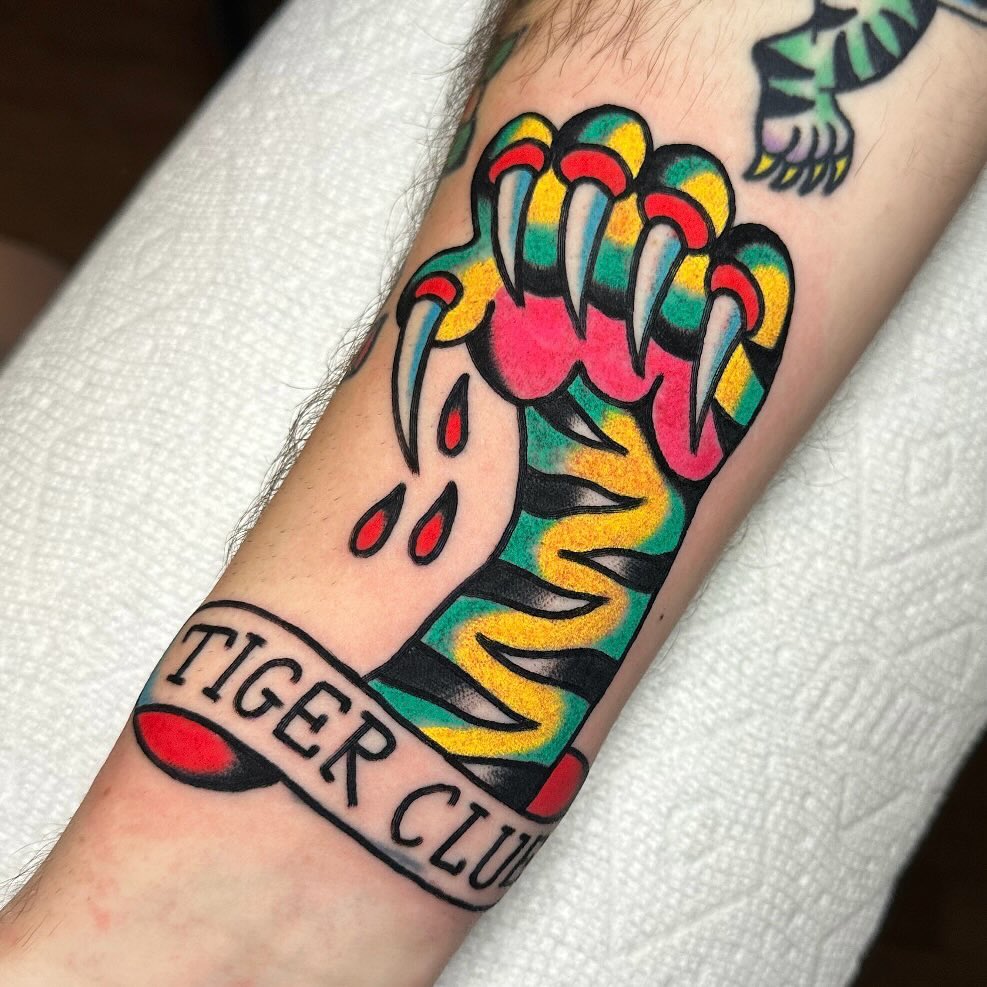 Tattoo by @brentallentattoos — american_traditional