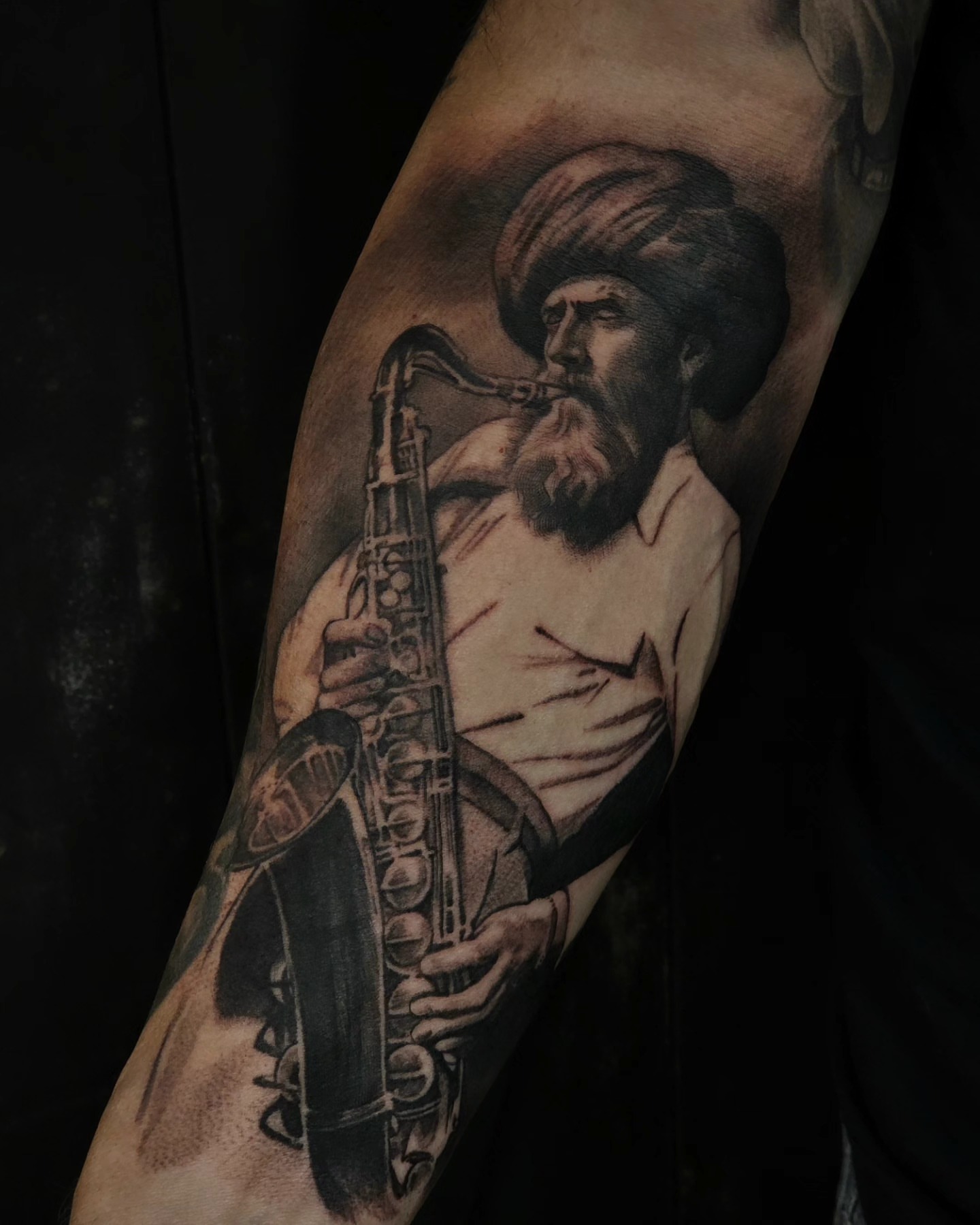 Tattoo by @tattoosmadebysomeone — realism, black_and_grey
