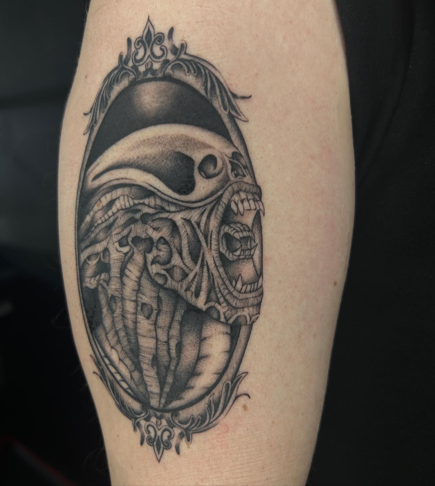 Tattoo by @ugghhhkylie β black_and_grey, realism