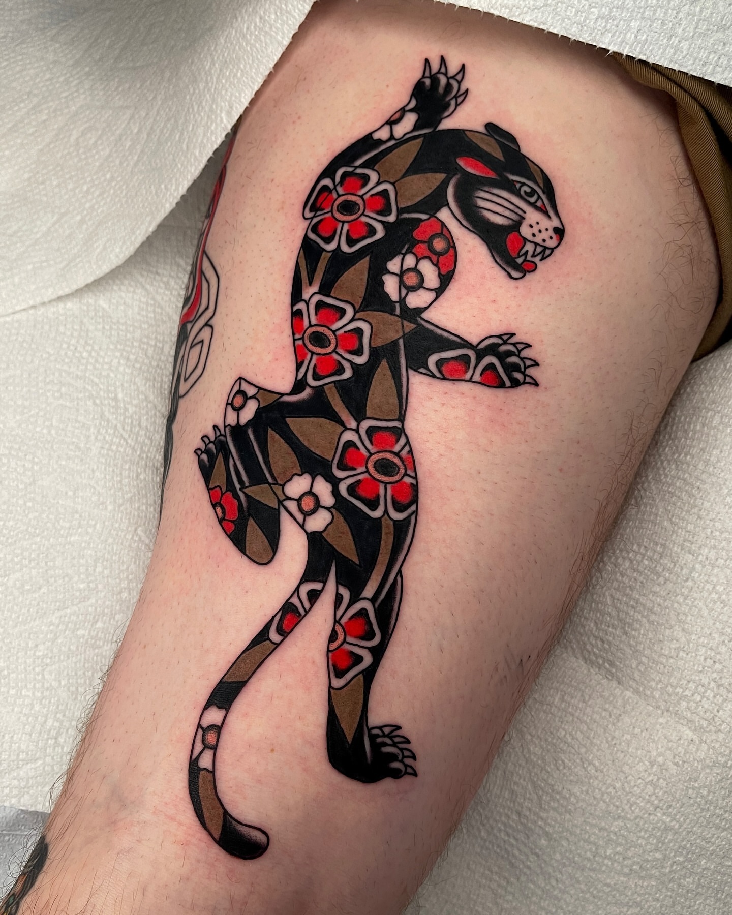 Tattoo by @chasetuckertattoo — american_traditional, ornamental