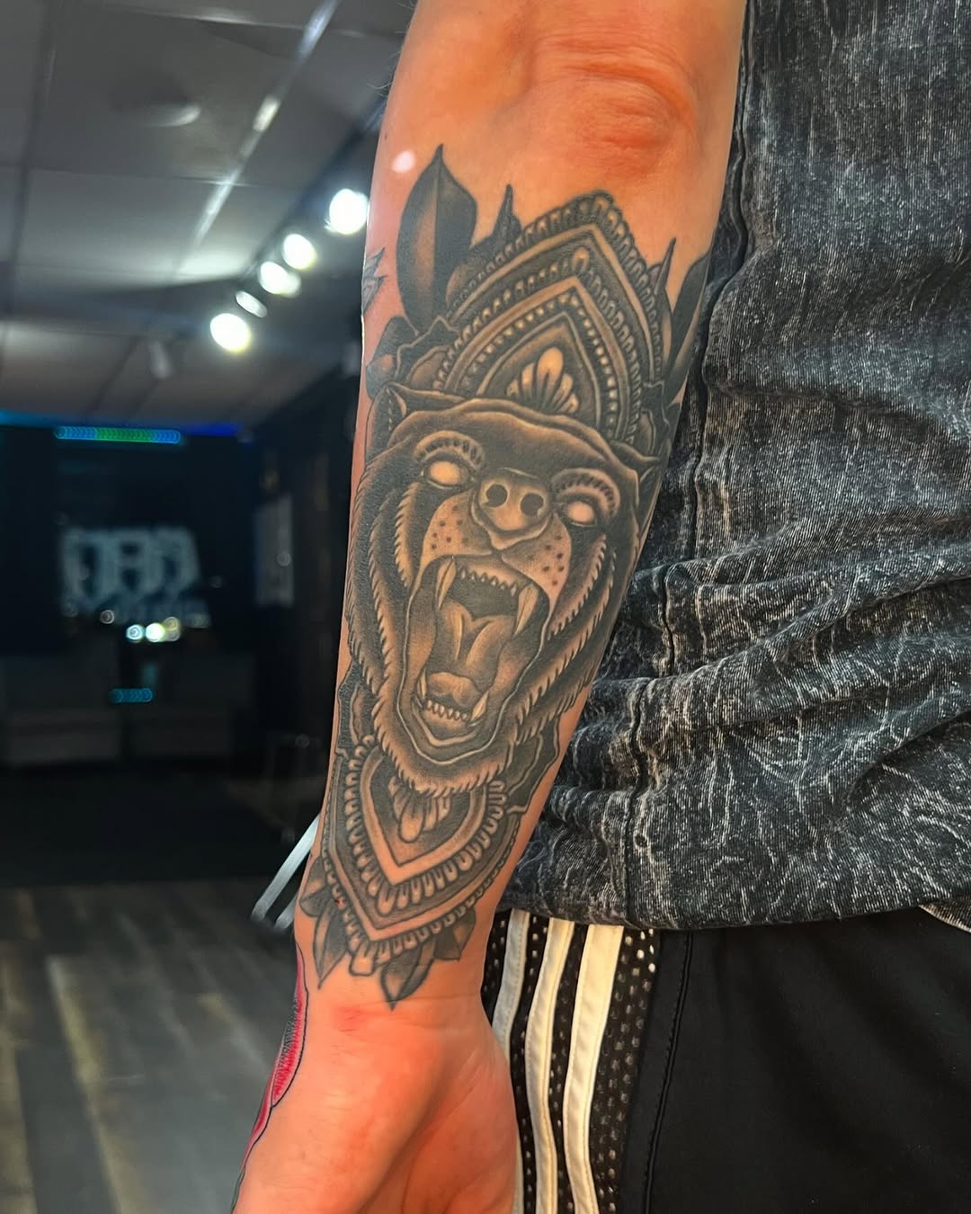 Tattoo by @sethdoestattoos — black_and_grey, realism