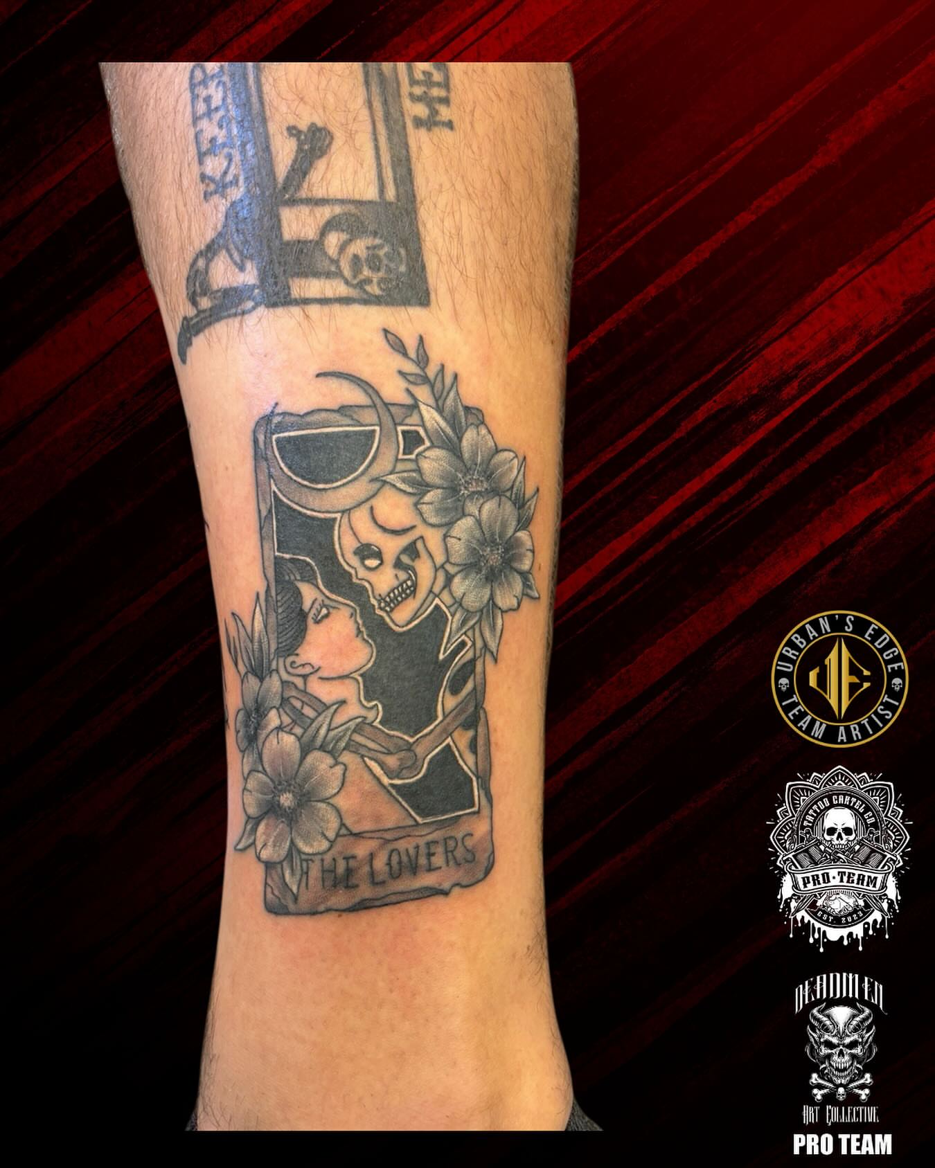 Tattoo by @martin_uefinelineartist — black_and_grey