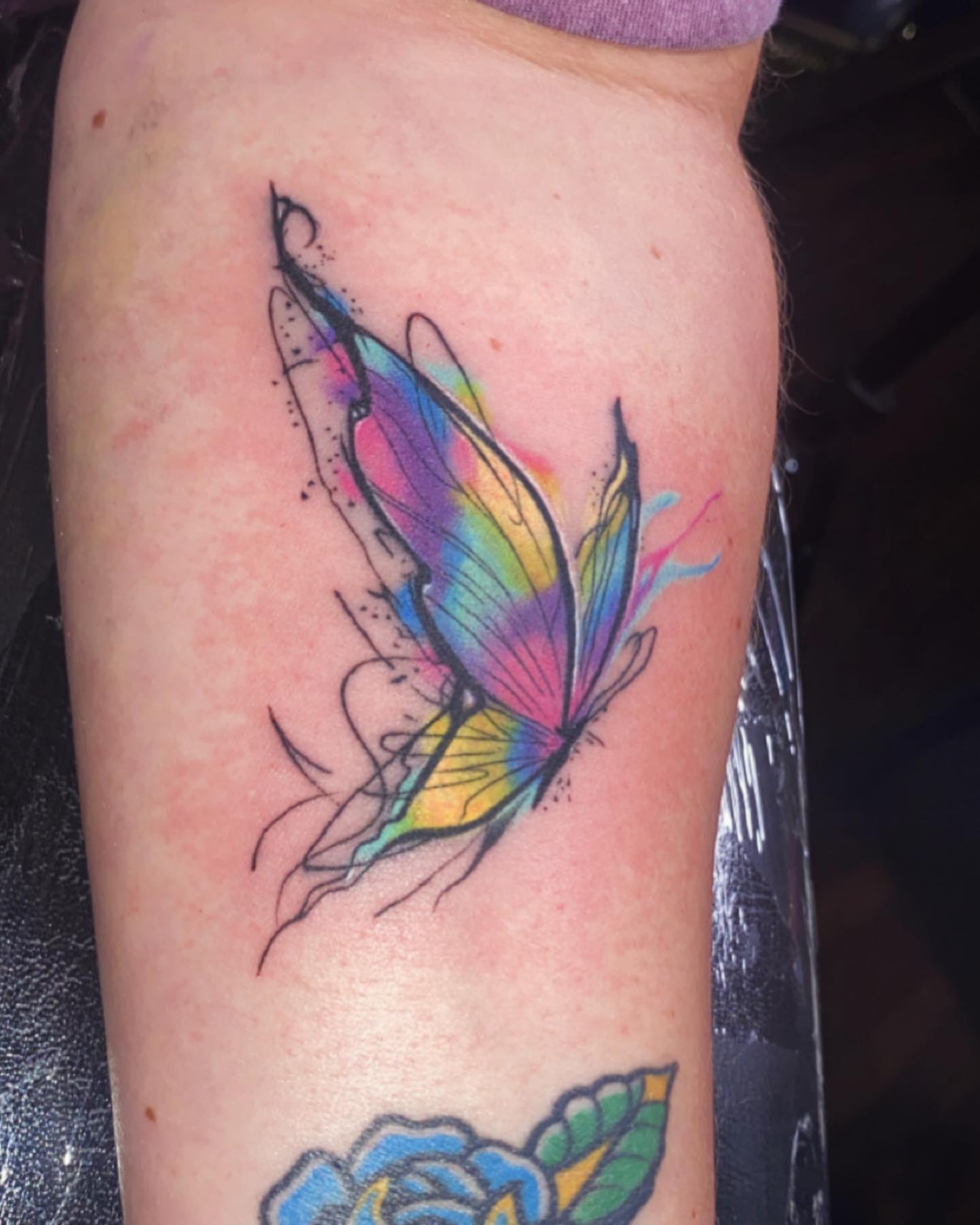 Tattoo by @kp_inktattoos_ — watercolor