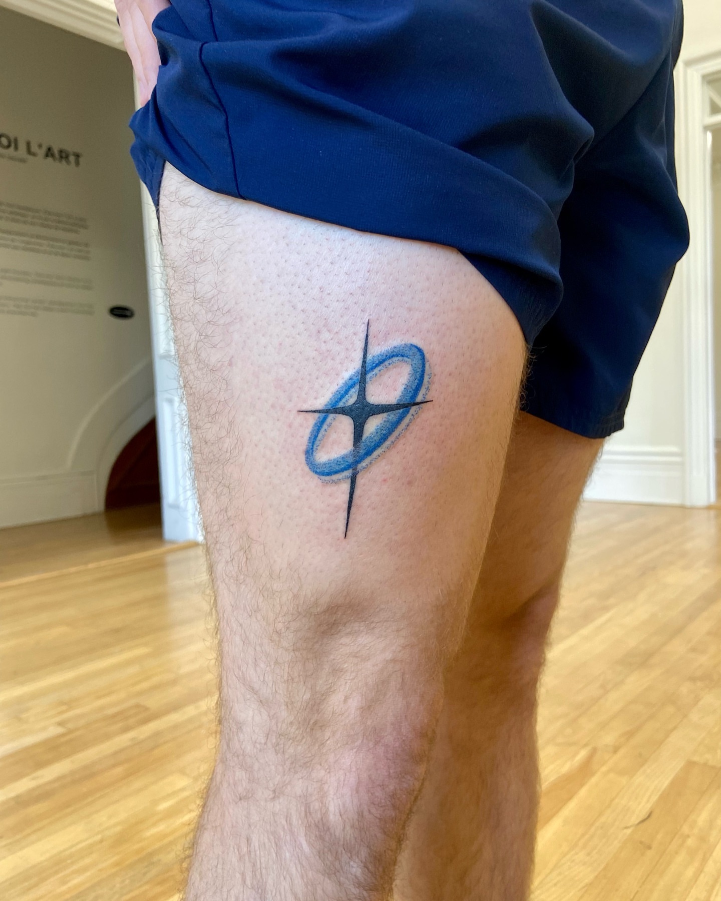 Tattoo by @mano_blue — geometric