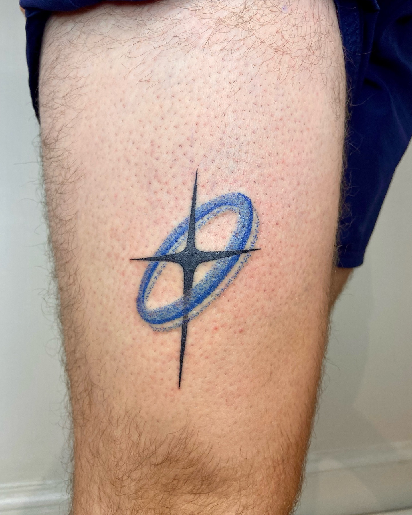 Tattoo by @mano_blue — geometric