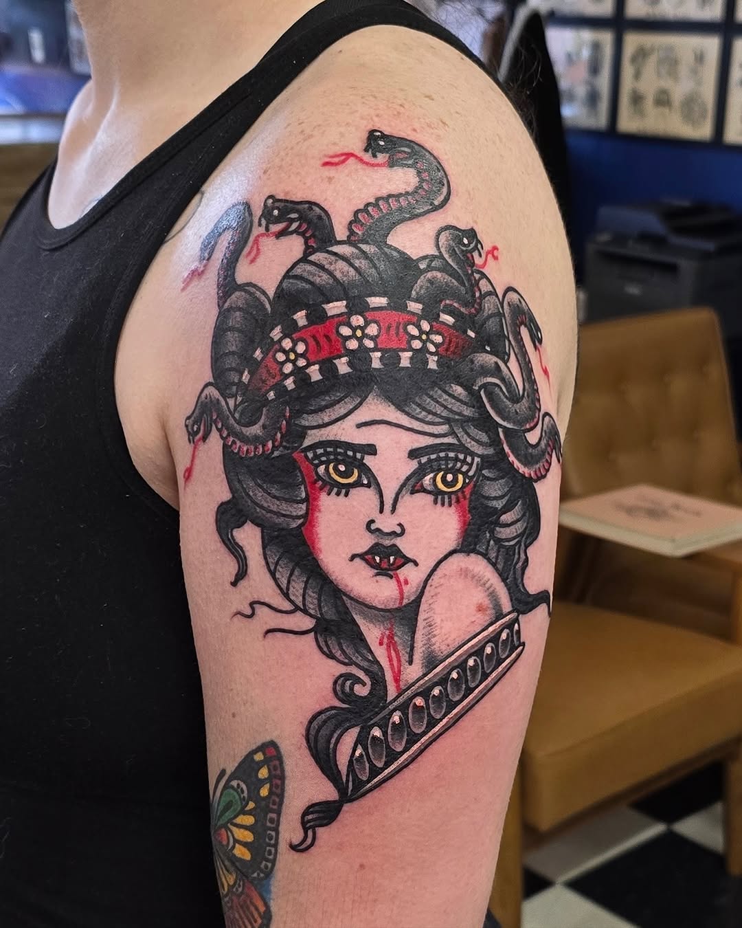 Tattoo by @dontattooer — american_traditional, neo_traditional