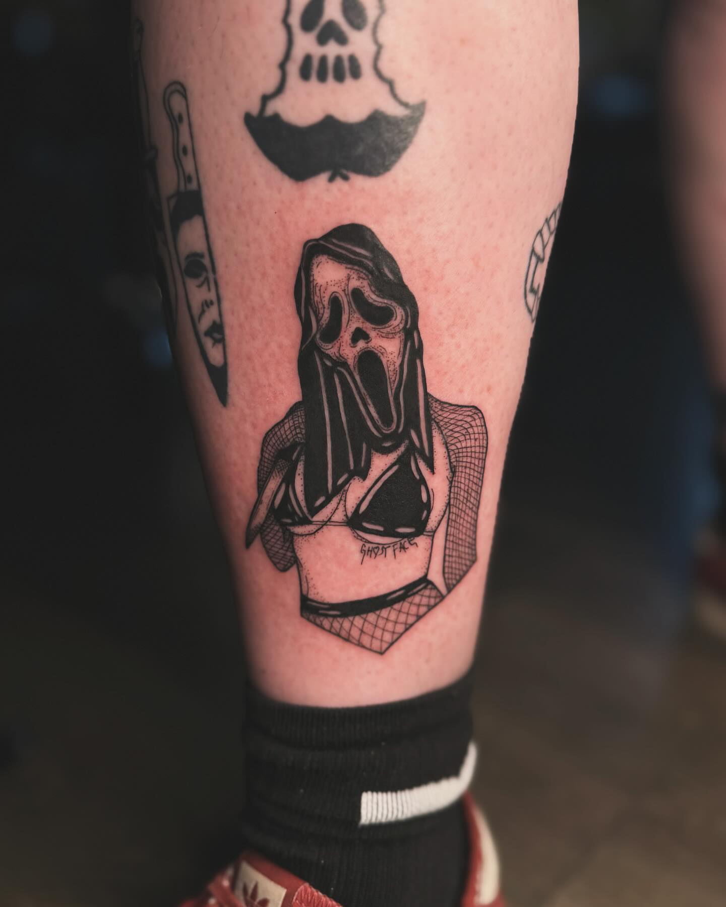 Tattoo by @koko_tattoos — black_and_grey