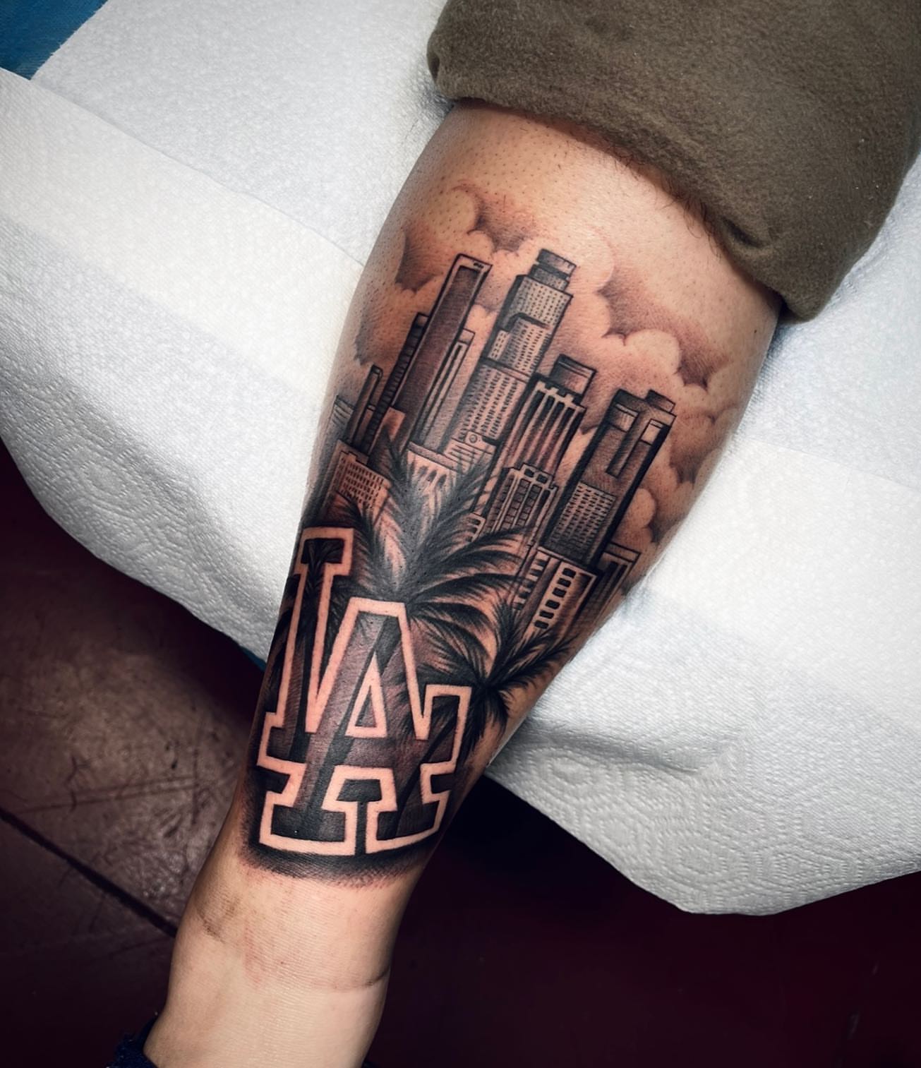 Tattoo by @aleks_tat2 — black_and_grey, realism