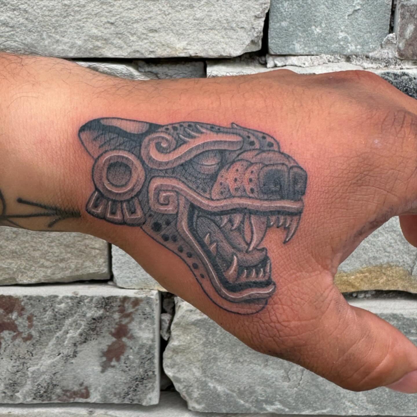 Tattoo by @aintnothinbutagthang817 — black_and_grey