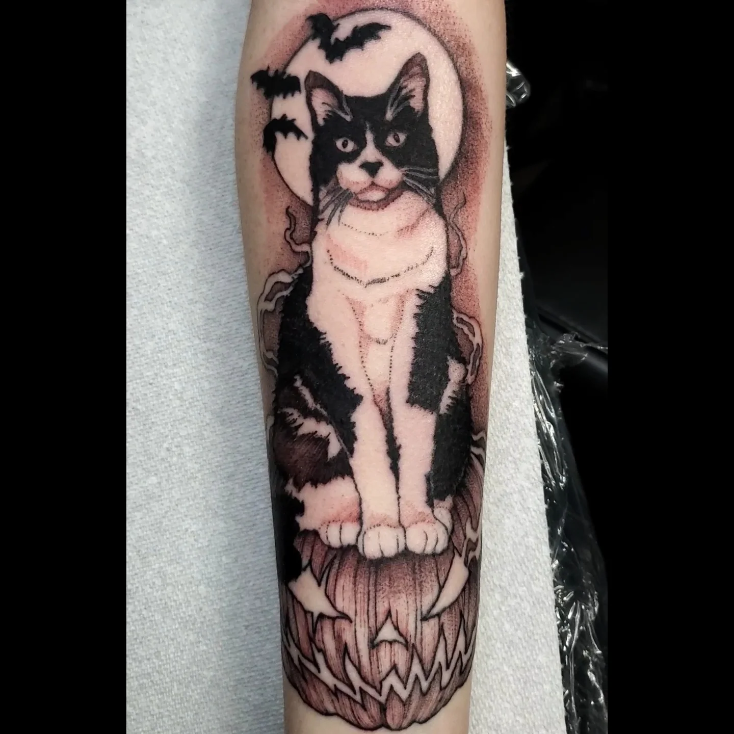 Tattoo by @batbonez โ realism, dark_realism